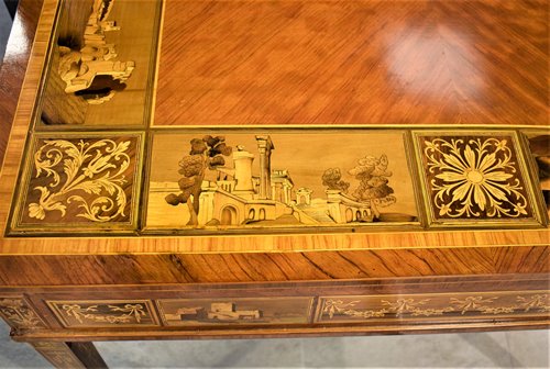Magnifico tavolo da gioco Luigi XVI°